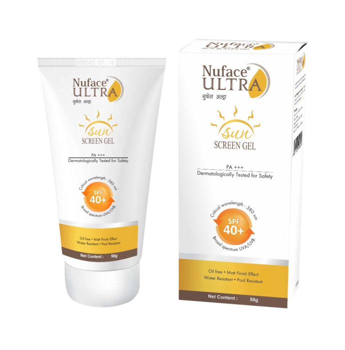 Dabur Nuface Ultra Sunscreen SPF 40+ Gel (50gm)