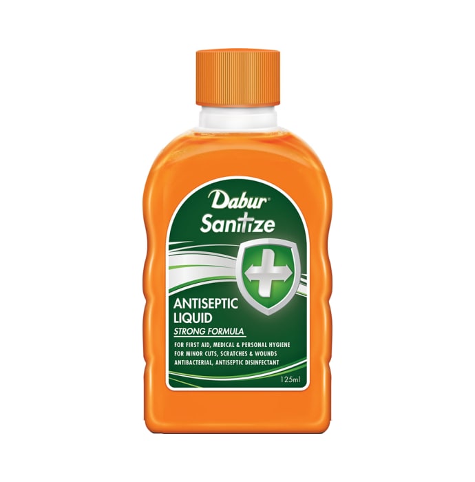 Dabur Sanitize Antiseptic Liquid (125ml)