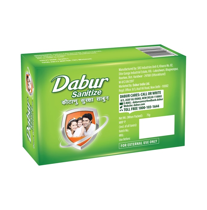 Dabur Sanitize Germ Protection Soap (75gm)
