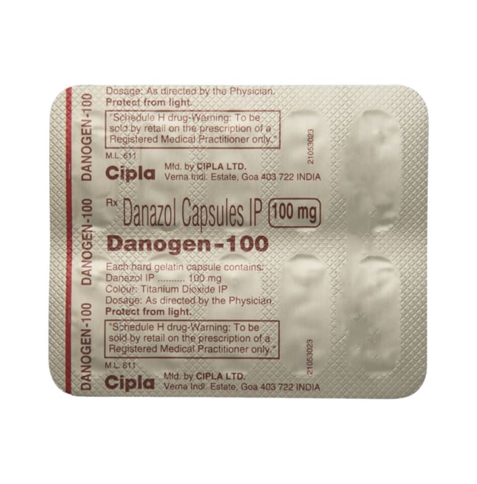 Danogen 100mg Capsule (10'S)