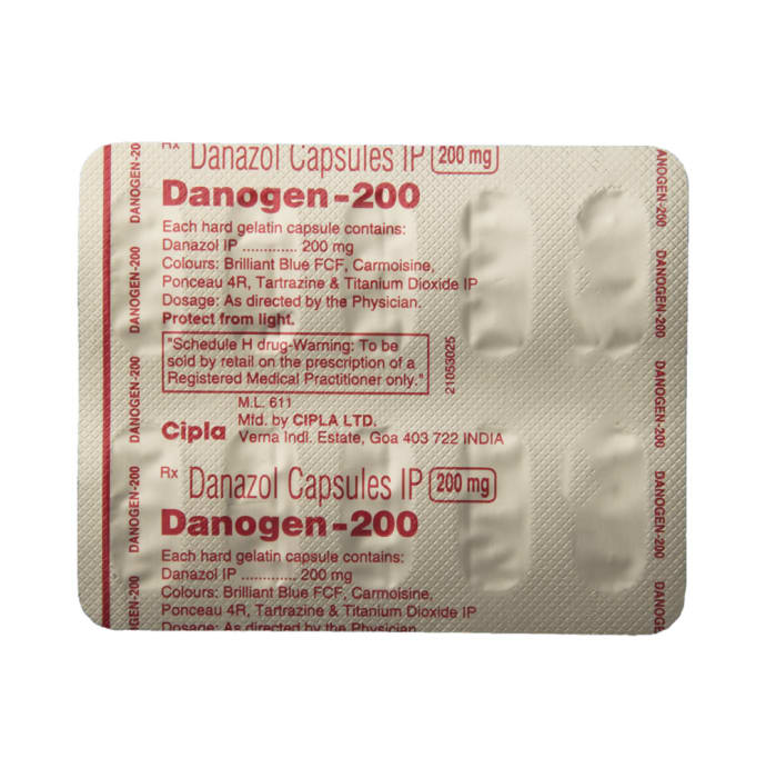 Danogen 200mg Capsule (10'S)