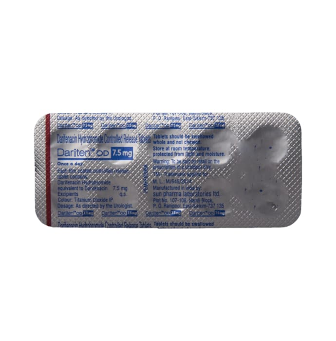 Dariten OD 7.5mg Tablet PR (10'S)