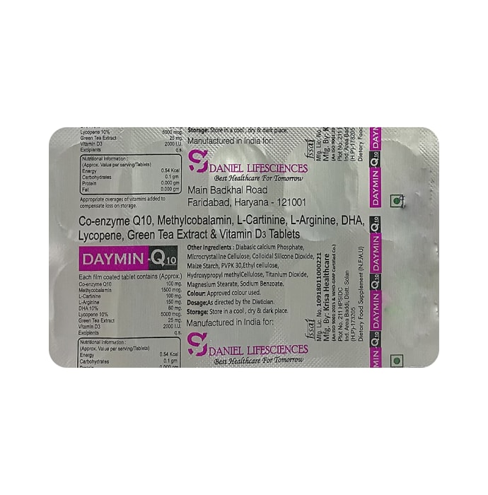 Daymin-Q10 Tablet (10'S)