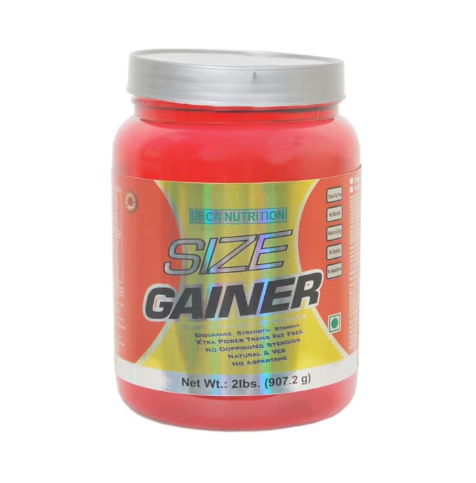 Deca Nutrition Size Gainer Chocolate (2lb)