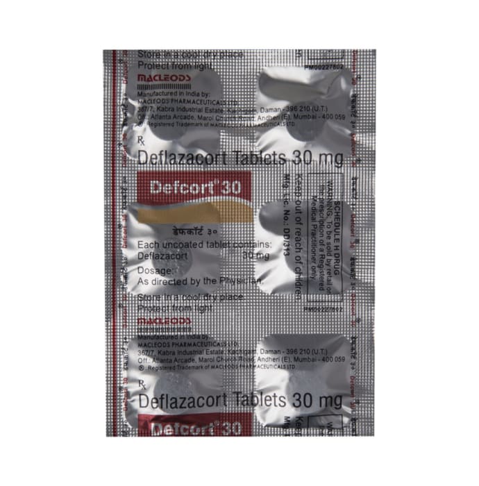 Defcort 30mg Tablet (6'S)