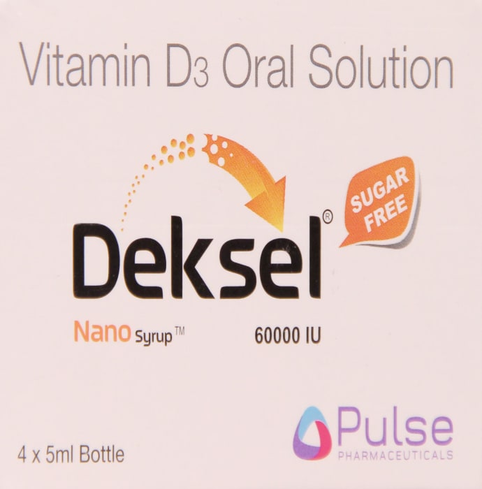 Deksel Nano 60000IU Syrup 5ml Sugar Free