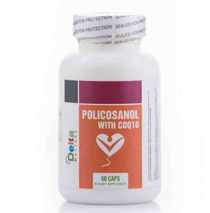 Delta matters policosanol with coq10 capsule (120'S)