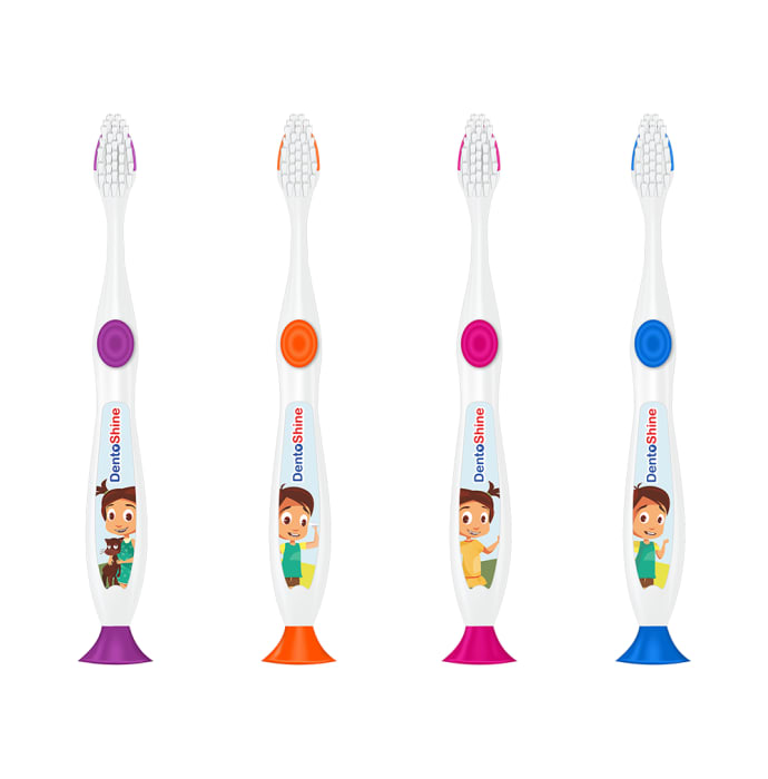 DentoShine Assorted Sticky Toothbrush for Kids