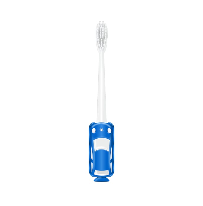 DentoShine Blue Extra Soft Zippy Toothbrush for Kids