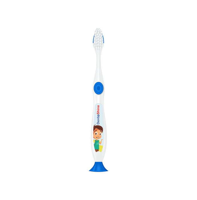 DentoShine Blue Sticky Toothbrush for Kids