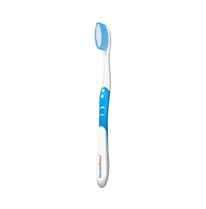 DentoShine Extra Care Soft Toothbrush Blue