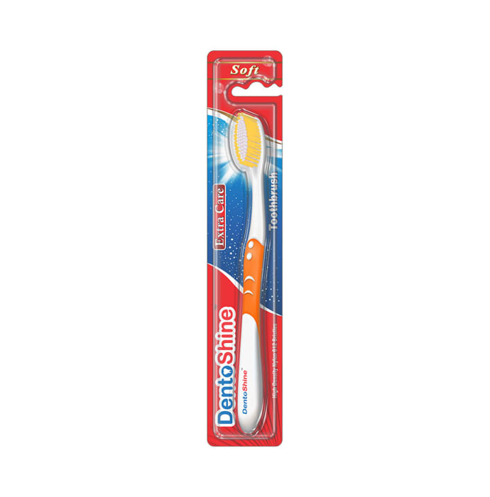 DentoShine Extra Care Soft Toothbrush Orange