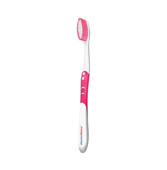 DentoShine Extra Care Soft Toothbrush Pink