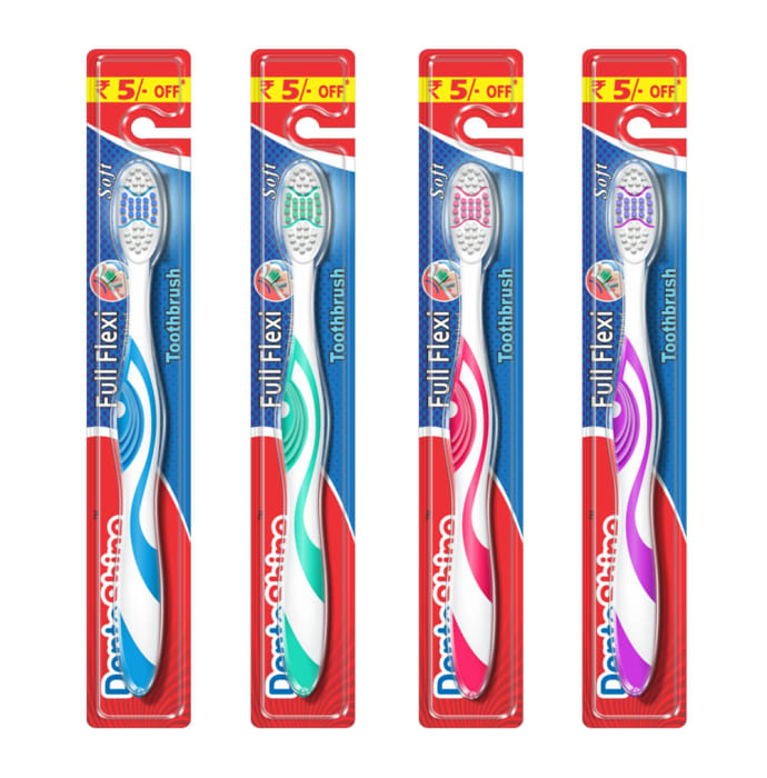 DentoShine Full Flexi Soft Toothbrush Assorted