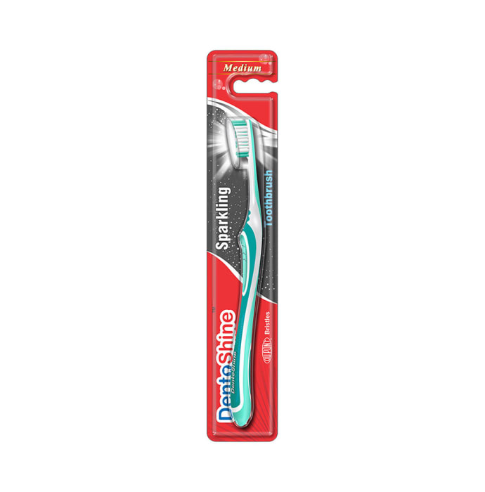 DentoShine Sparkling Toothbrush Medium Teal