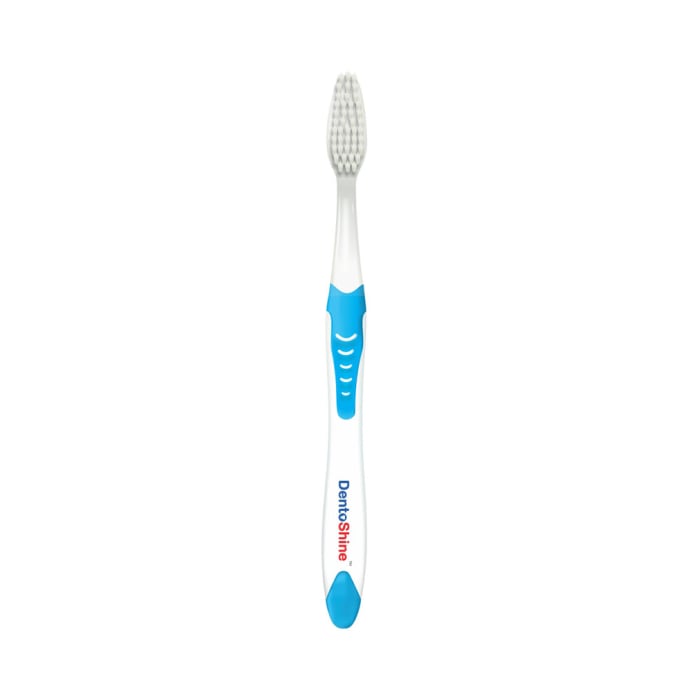 DentoShine Super Slim Soft Toothbrush Blue