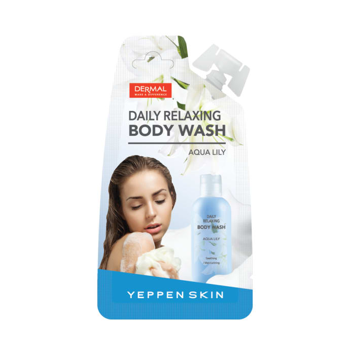 Dermal Daily Relaxing Body Wash Aqua Lily (20gm)