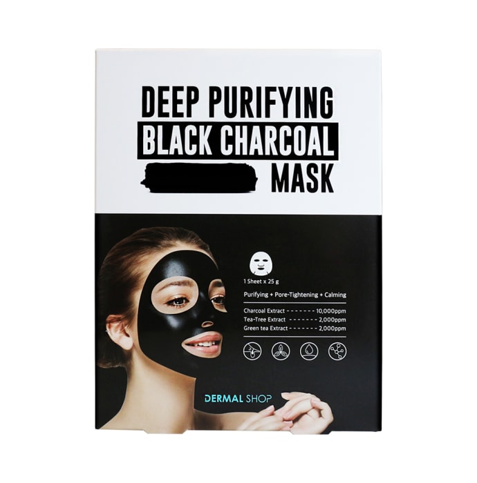 Dermal Deep Purifying Mask Black Charcoal