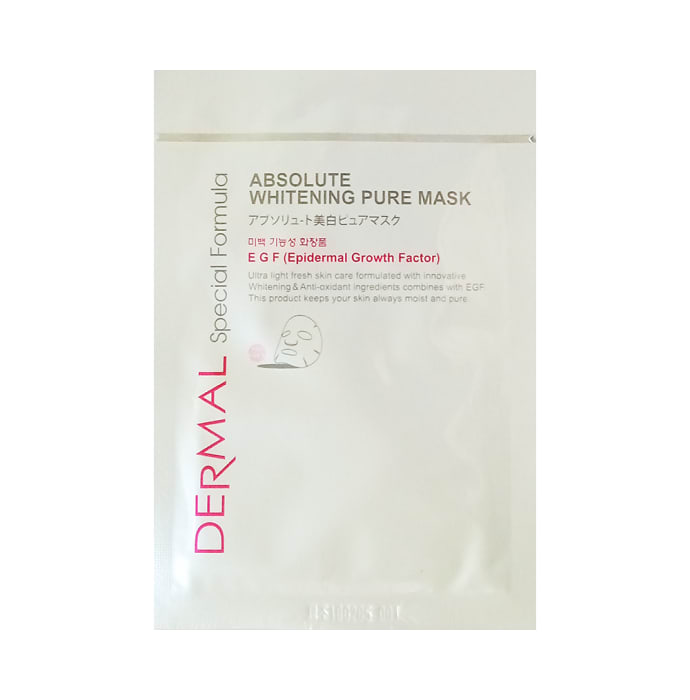 Dermal Mask Absolute Whitening Pure (30gm)