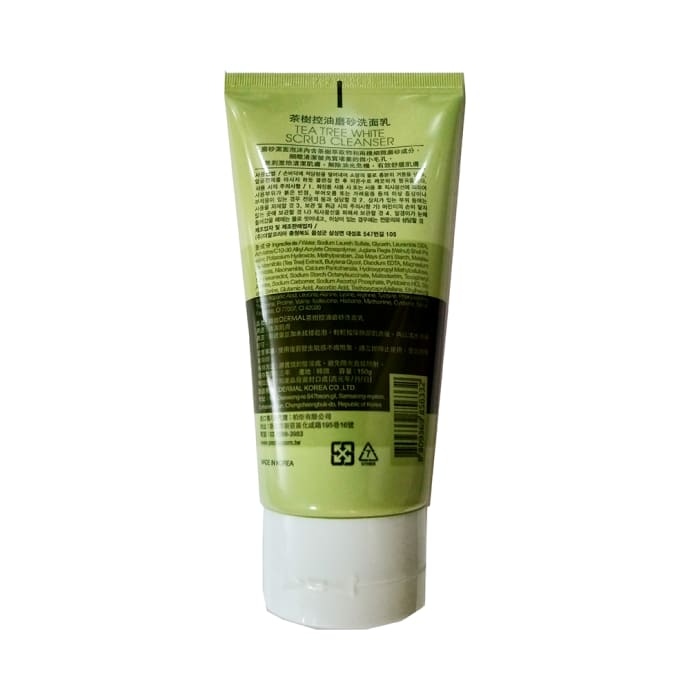 Dermal Tea Tree White Scrub Cleanser (150gm)