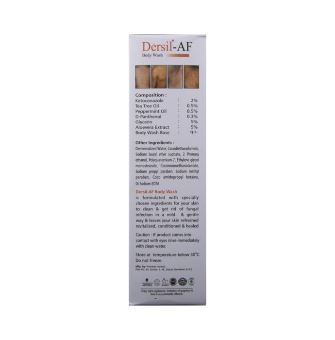 Dersil-AF Body Wash (100ml)