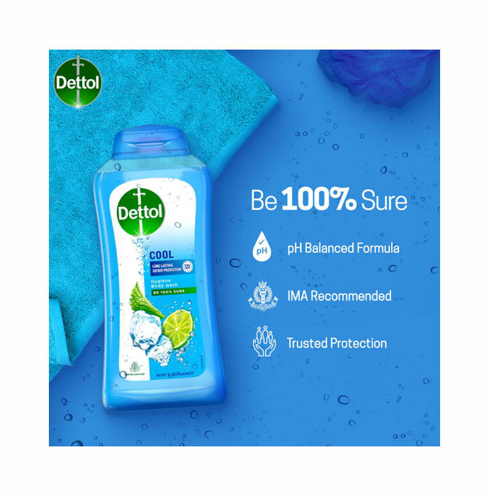 Dettol Bodywash & Shower Gel Cool (250ml)