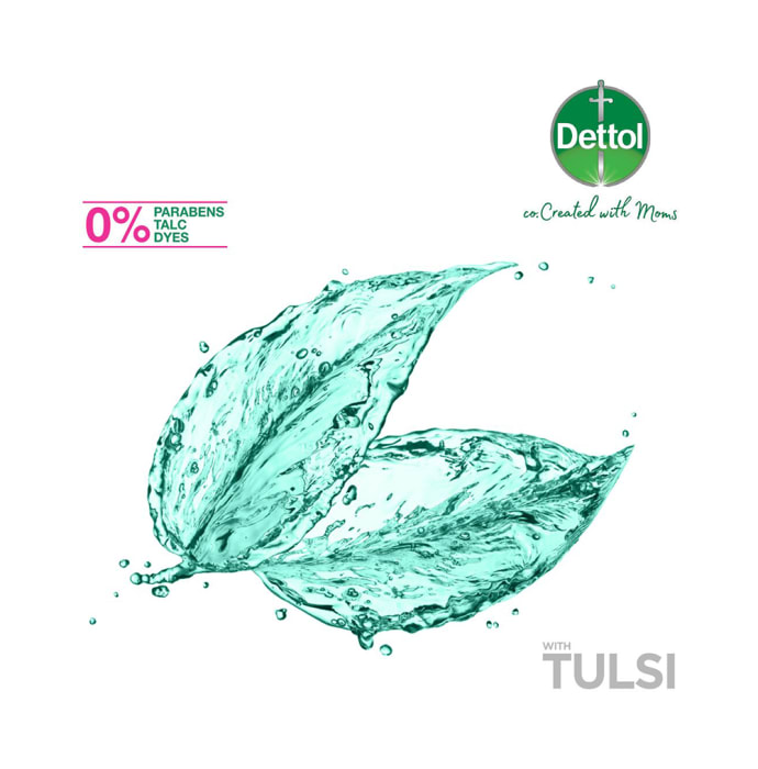 Dettol Co. Created with Moms Liquid Handwash Refill (175ml Each) with Tulsi