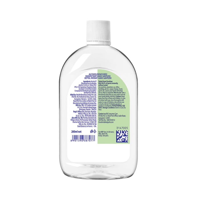 Dettol Instant Hand Sanitizer Original (200ml)