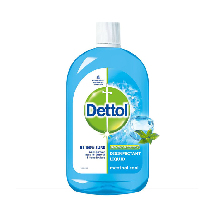 Dettol Menthol Cool Multi-Purpose Disinfectant Liquid (1Ltr)