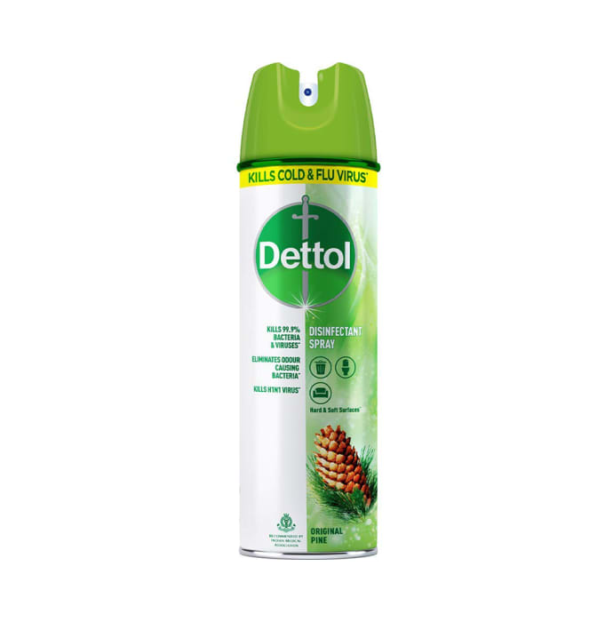 Dettol Original Pine Disinfectant Spray Sanitizer for Germ Protection on Hard & Soft Surfaces (170gm)