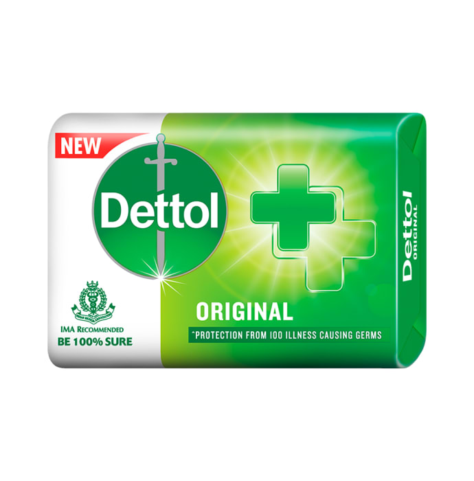 Dettol Original Soap (125gm Each)