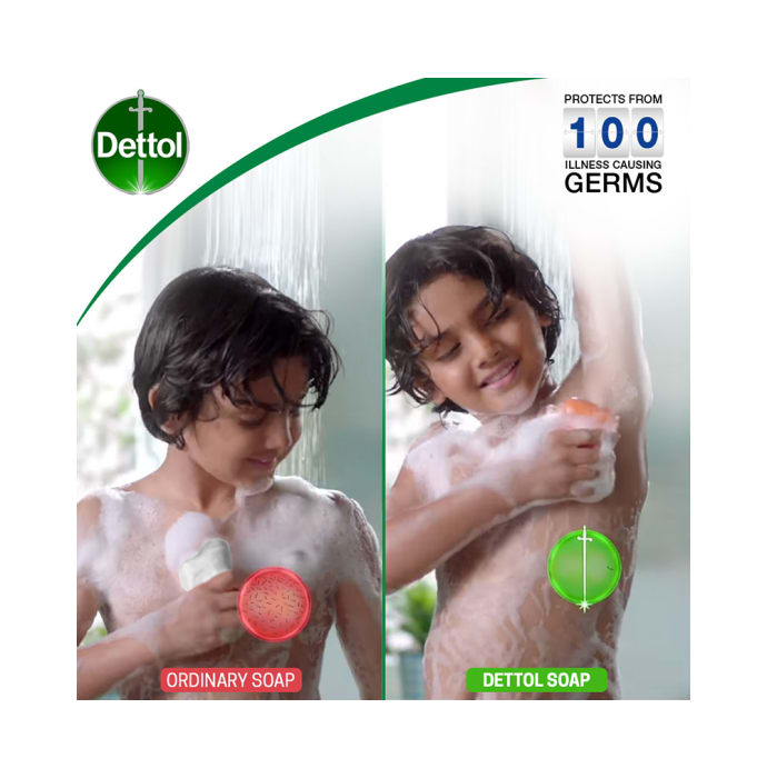 Dettol Original Soap (125gm Each)