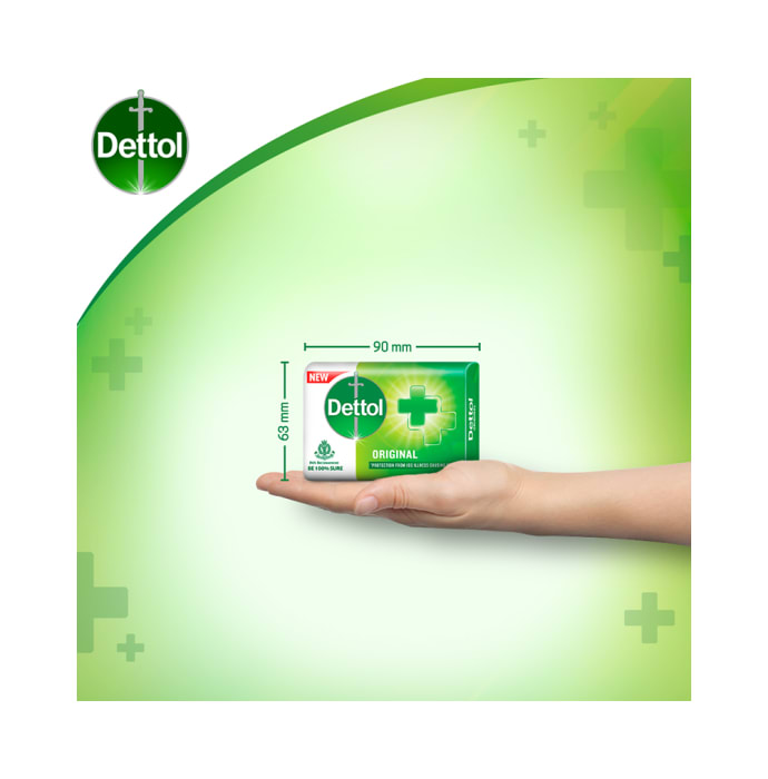 Dettol Original Soap (125gm Each)