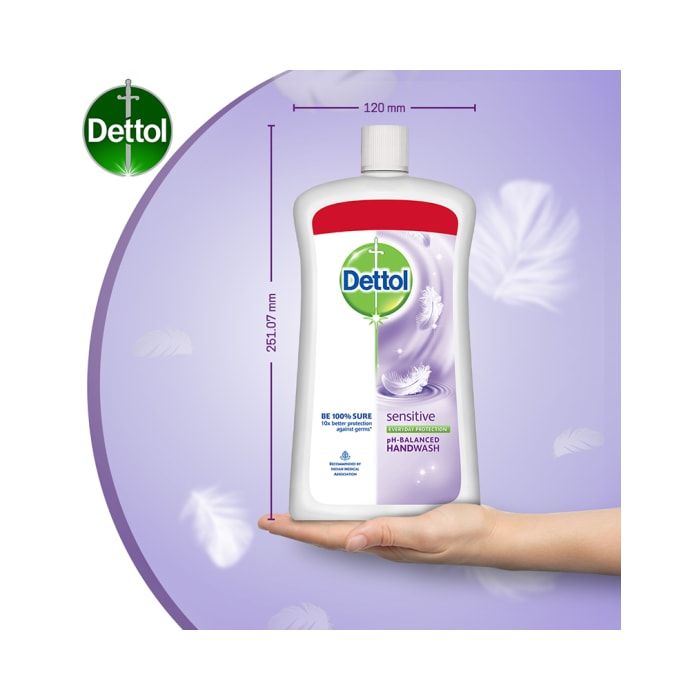 Dettol sensitive liquid handwash (900ml)