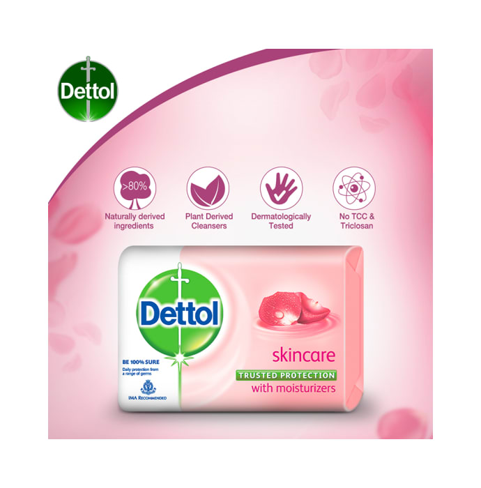 Dettol Skincare 125gm Soap (125gm)