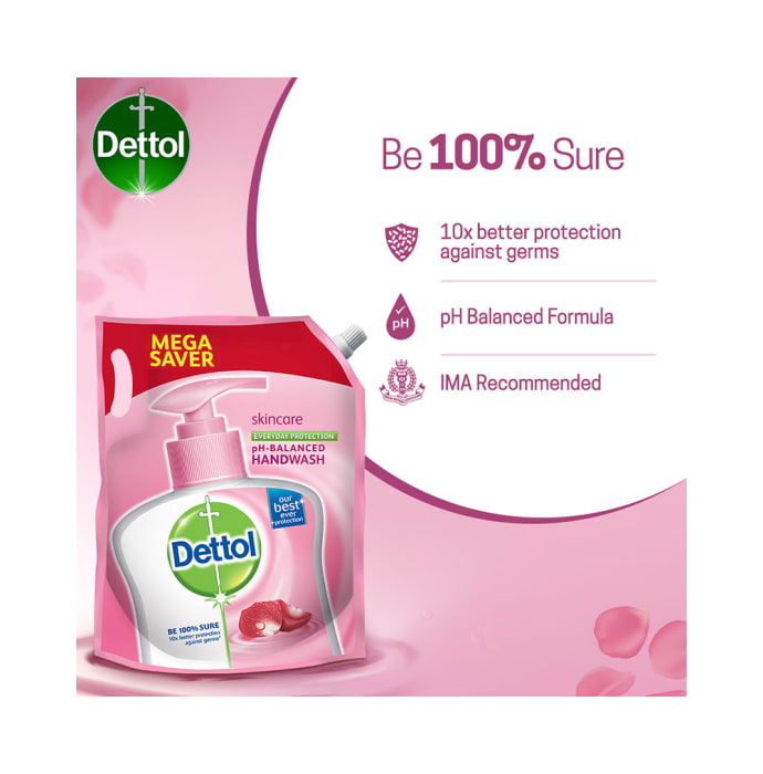 Dettol skincare liquid handwash