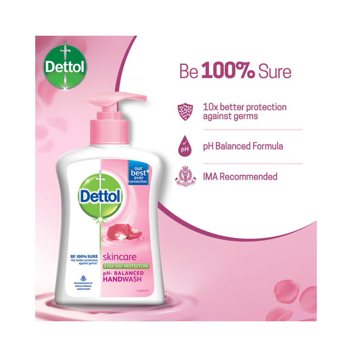 Dettol skincare liquid handwash