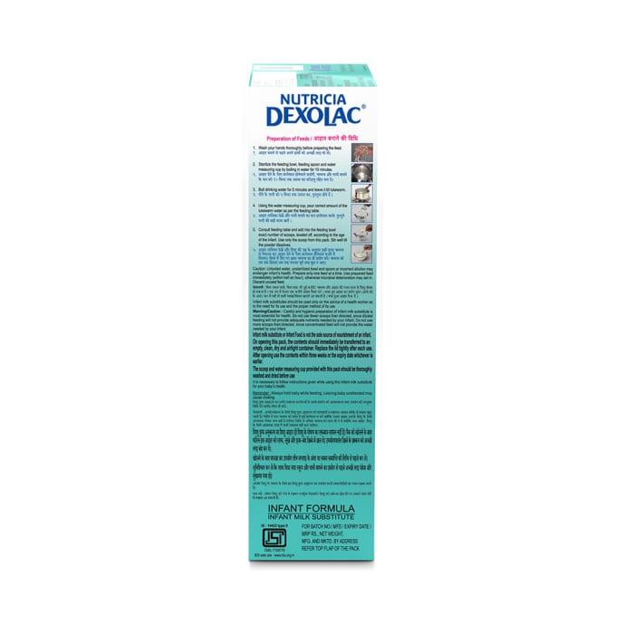 Dexolac 1 Infant Formula Refill Pack (400gm)