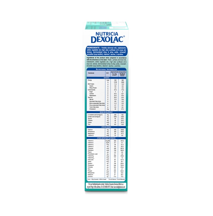 Dexolac 1 Infant Formula Refill Pack (400gm)