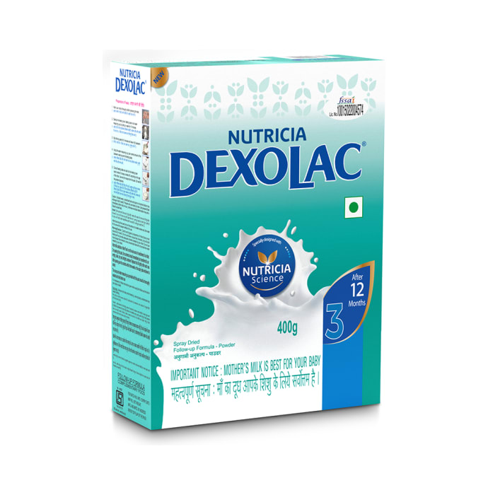 Dexolac 3 Follow-Up Formula Refill Pack (400gm)