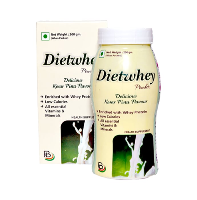 Dietwhey Powder Kesar Pista (200gm)