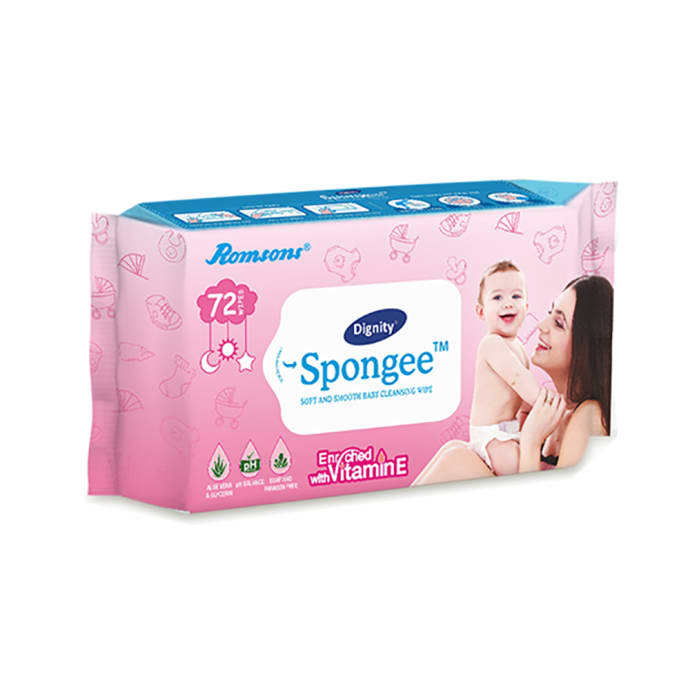 Dignity Spongee Soft and Smooth Baby Cleansing Wipes