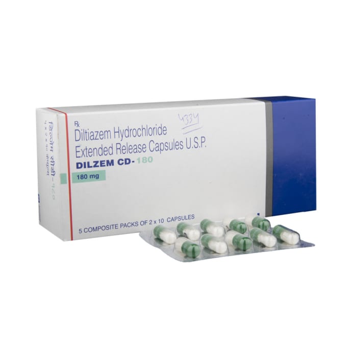 Dilzem CD 180mg Capsule ER (10'S)