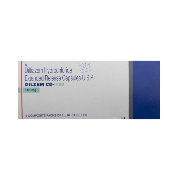 Dilzem CD 180mg Capsule ER (10'S)