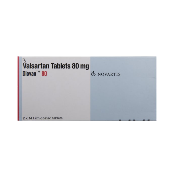 Diovan 80mg Tablet (14'S)