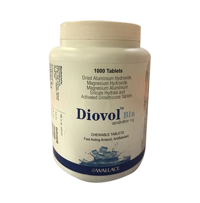 Diovol Blu Chewable Tablet (1000'S)