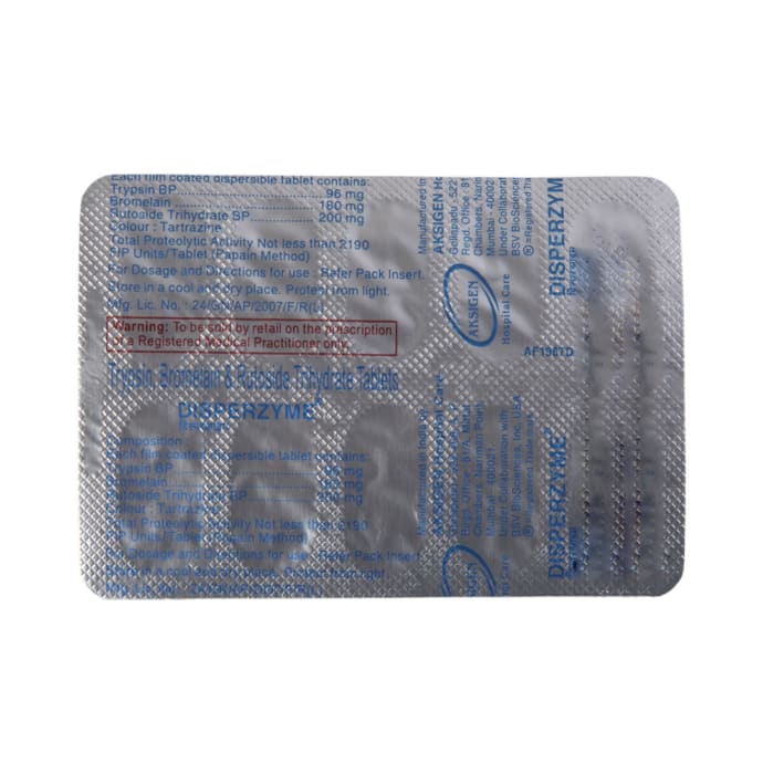 Disperzyme Tablet (10'S)