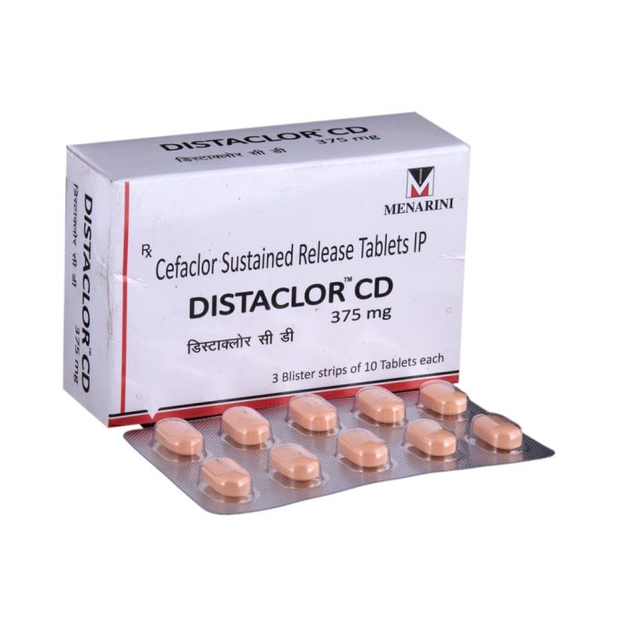 Distaclor CD 375mg Tablet SR (10'S)