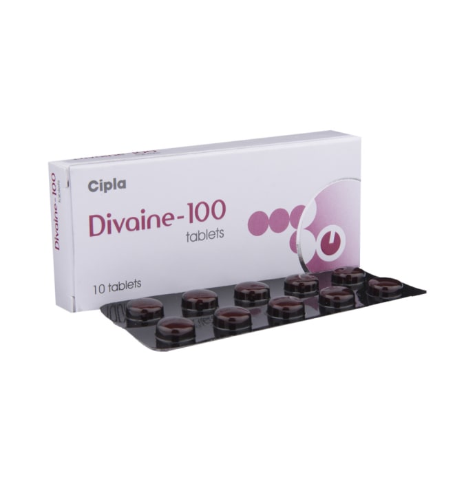 Divaine 100mg Tablet (10'S)