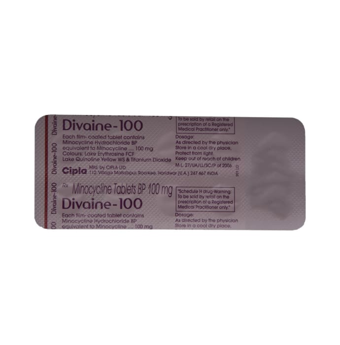 Divaine 100mg Tablet (10'S)